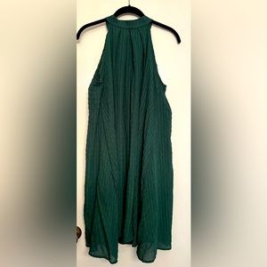 🦋 2 for $10!🦋 SHEIN Hunter Green Halter Dress- NWOT